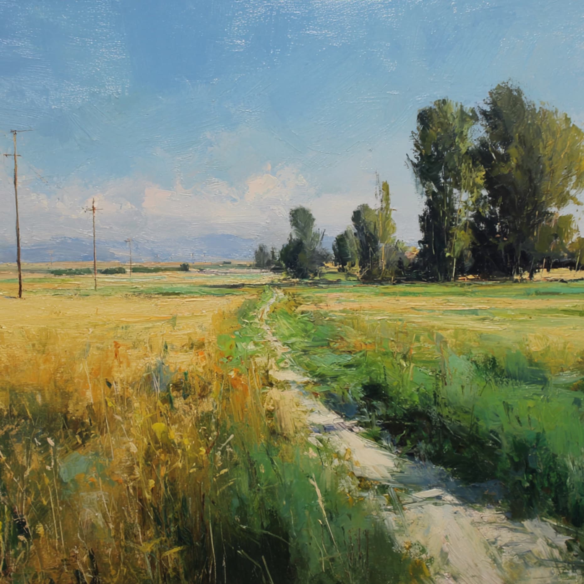 Custom gradient background mockup